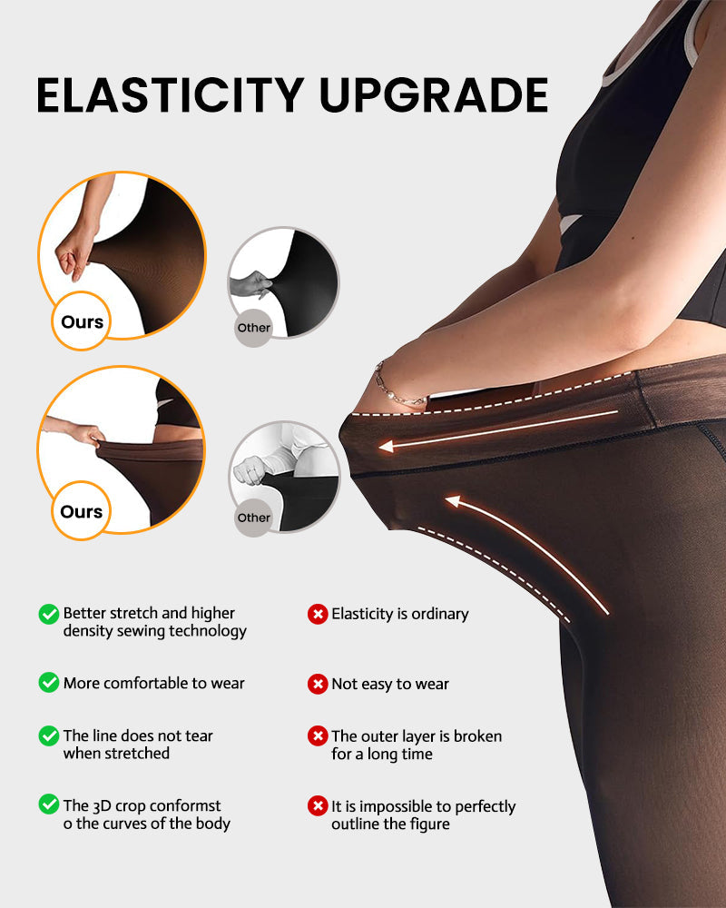 🎁Julkampanj 50% RABATT🔥Vintervarma strumpbyxor Leggings